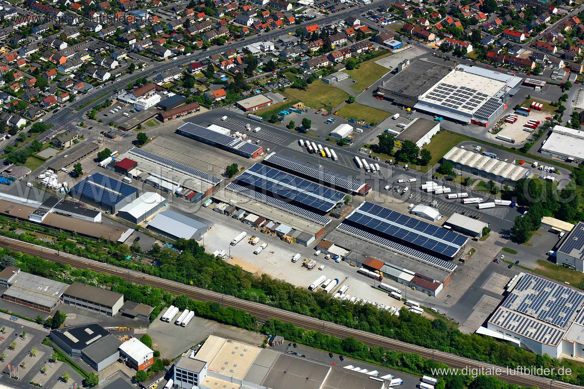 Luftaufnahme Marktamt in Nürnberg | Mittelfranken, Bayern