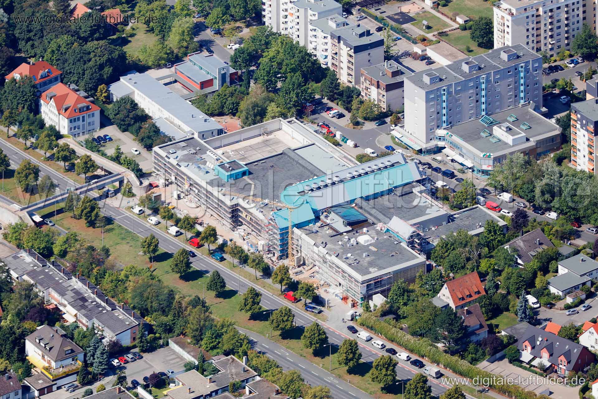 Luftaufnahme Marktkauf in Nürnberg | Mittelfranken, Bayern