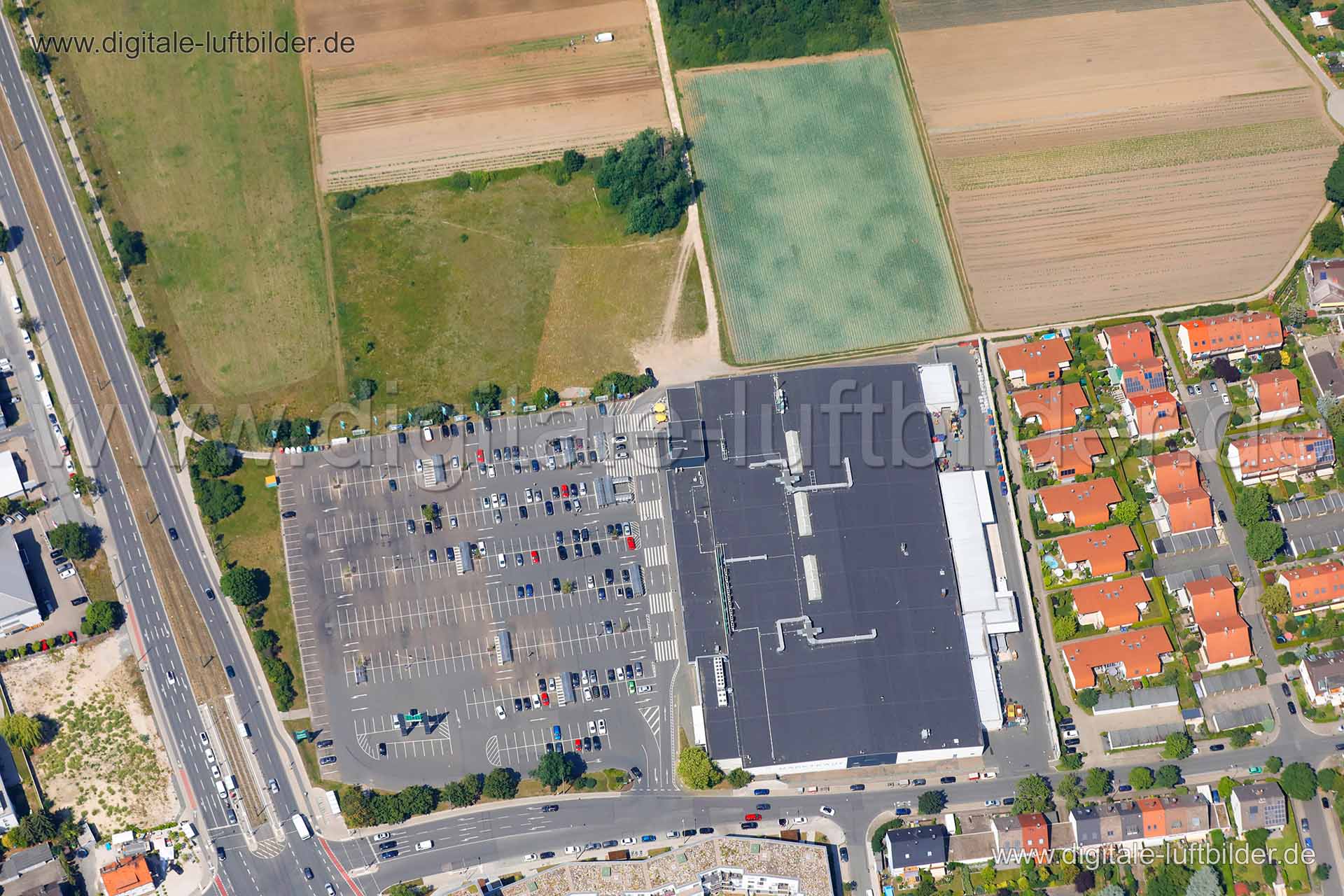 Luftaufnahme Marktkauf in Nürnberg | Mittelfranken, Bayern