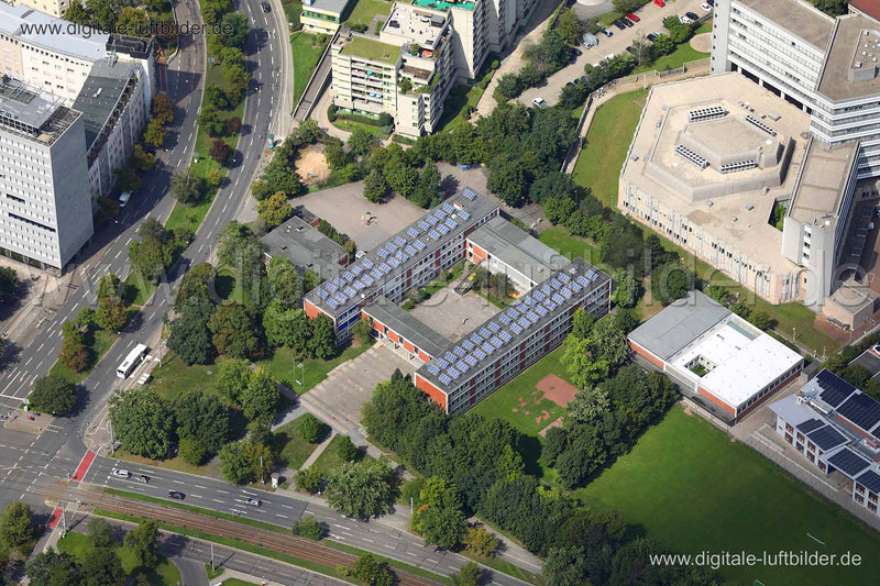 Luftaufnahme Martin-Behaim-Gymnasium in Nürnberg | Mittelfranken, Bayern
