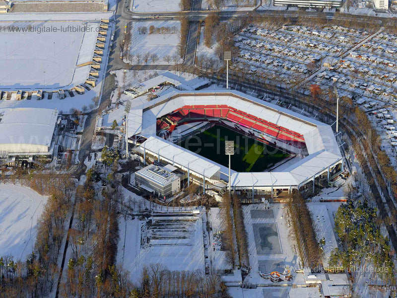 Luftaufnahme Max-Morlock-Stadion in Nürnberg | Mittelfranken, Bayern