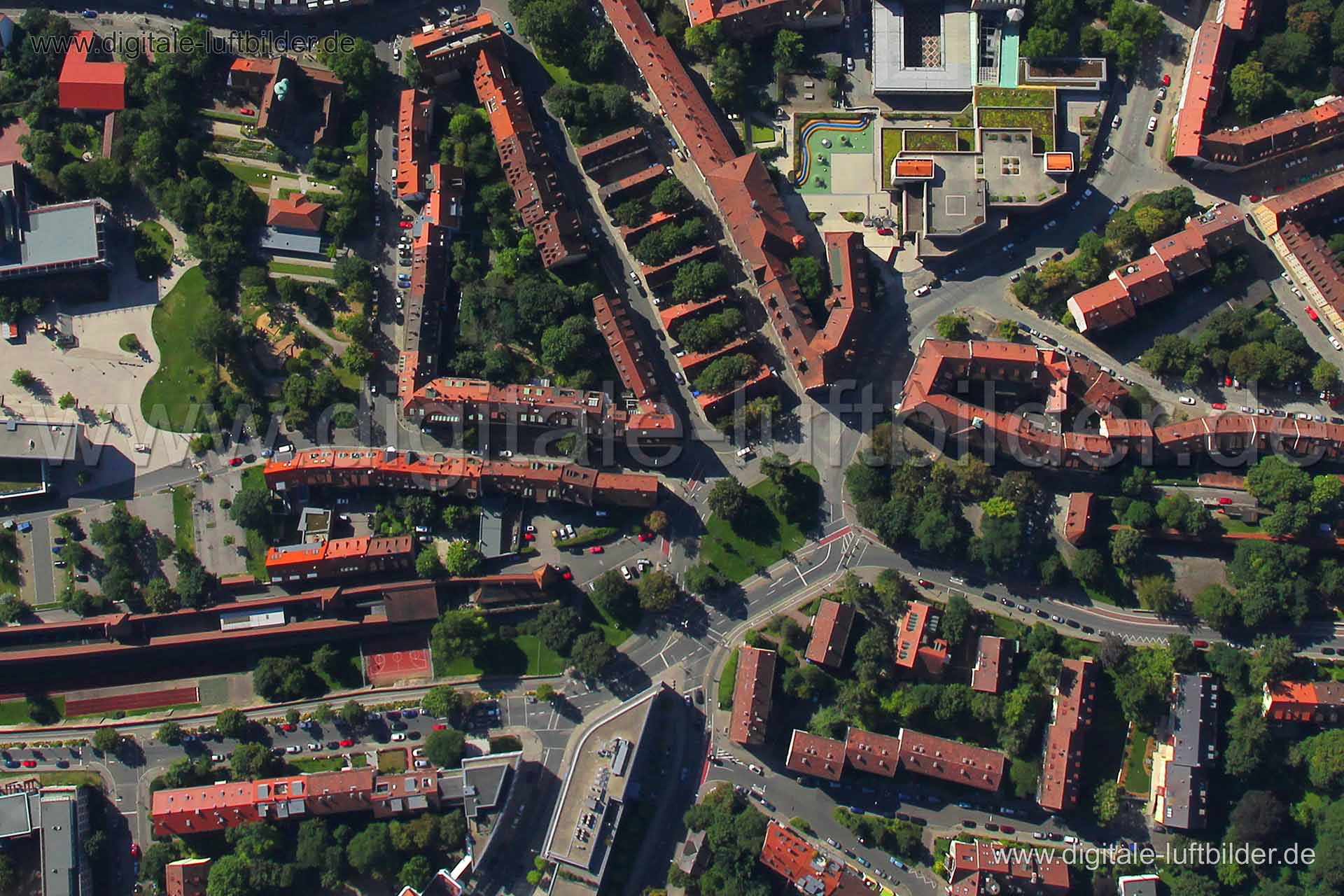 Luftaufnahme Maxfeld in Nürnberg | Mittelfranken, Bayern