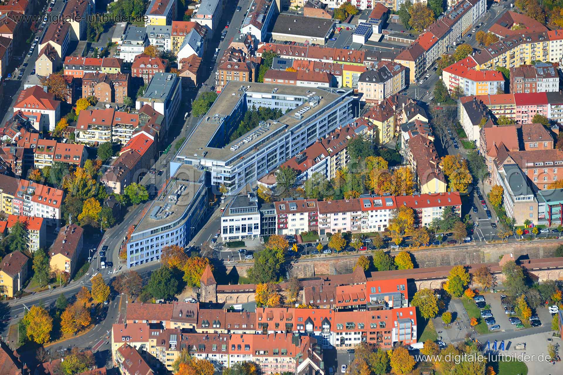 Luftaufnahme Maxfeld in Nürnberg | Mittelfranken, Bayern