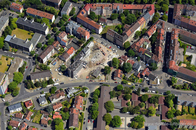 Luftaufnahme Maxfeld in Nürnberg | Mittelfranken, Bayern
