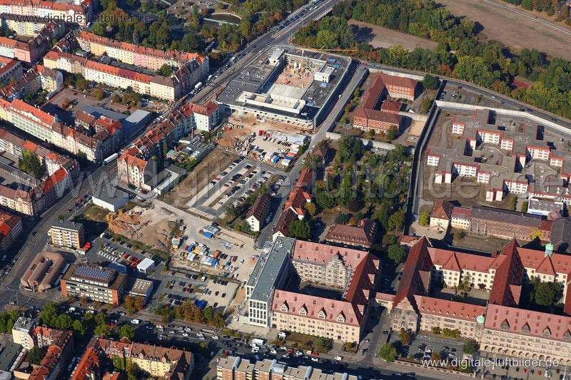 Luftaufnahme Maximilianstraße in Nürnberg | Mittelfranken, Bayern