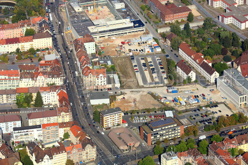 Luftaufnahme Maximilianstraße in Nürnberg | Mittelfranken, Bayern
