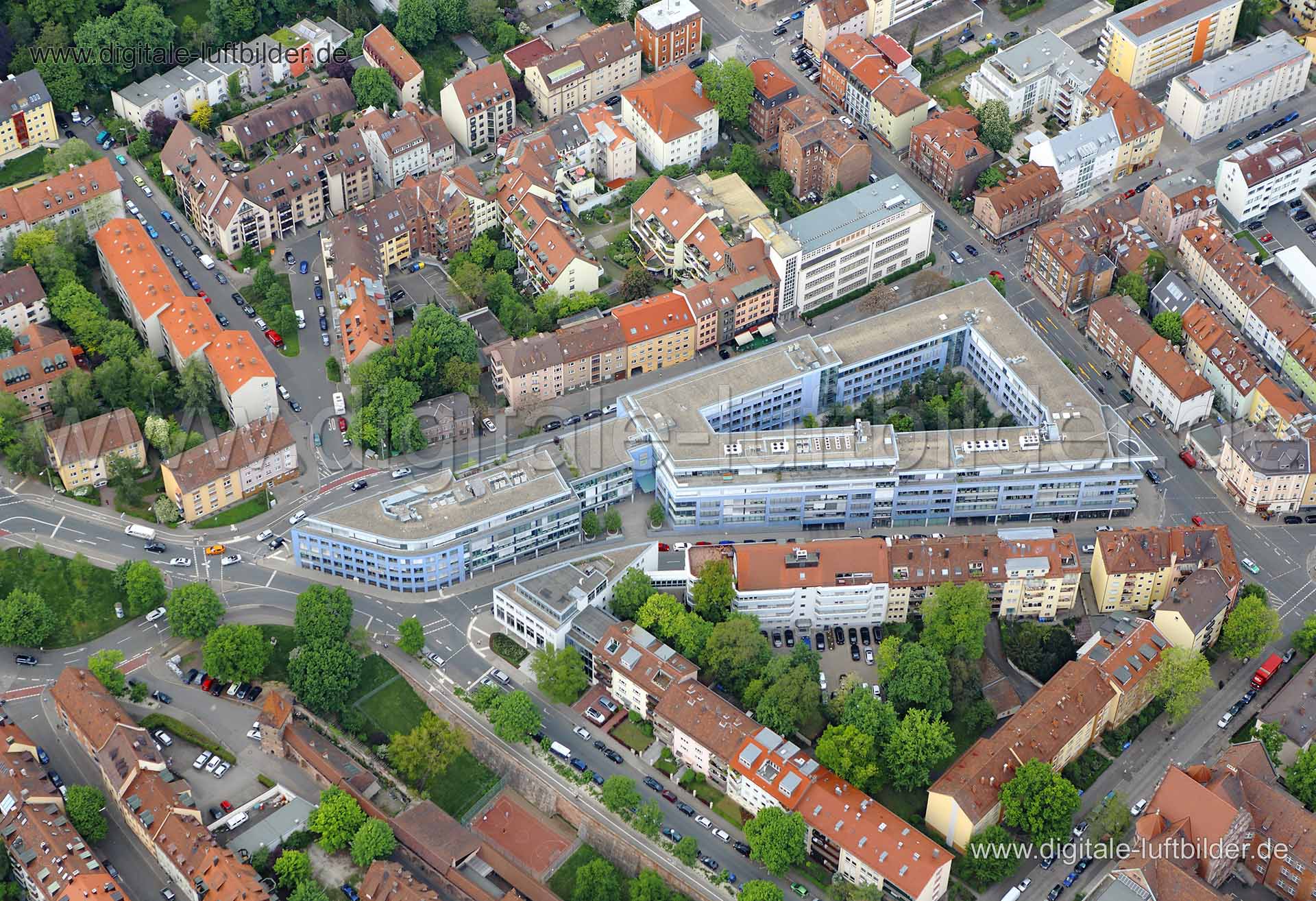 Luftaufnahme Maxtorgraben in Nürnberg | Mittelfranken, Bayern