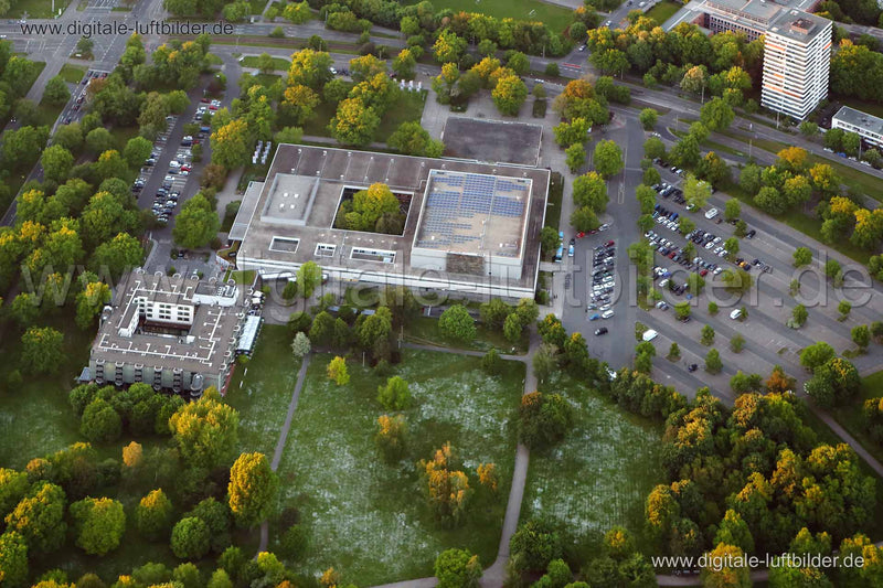 Luftaufnahme Meistersingerhalle in Nürnberg | Mittelfranken, Bayern