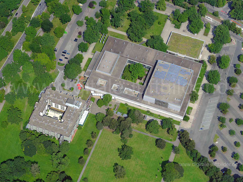 Luftaufnahme Meistersingerhalle in Nürnberg | Mittelfranken, Bayern