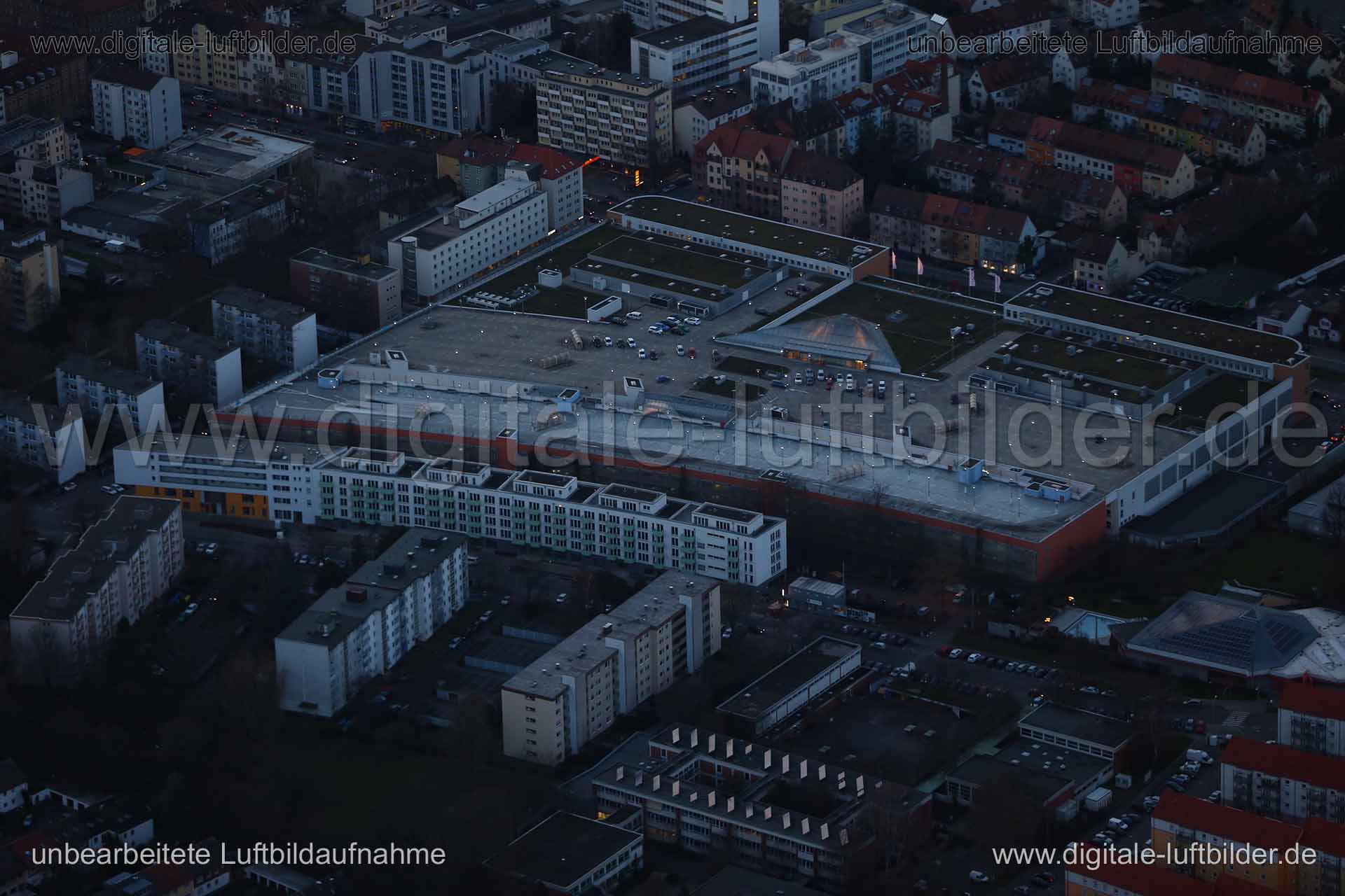 Luftaufnahme Mercado in Nürnberg | Mittelfranken, Bayern
