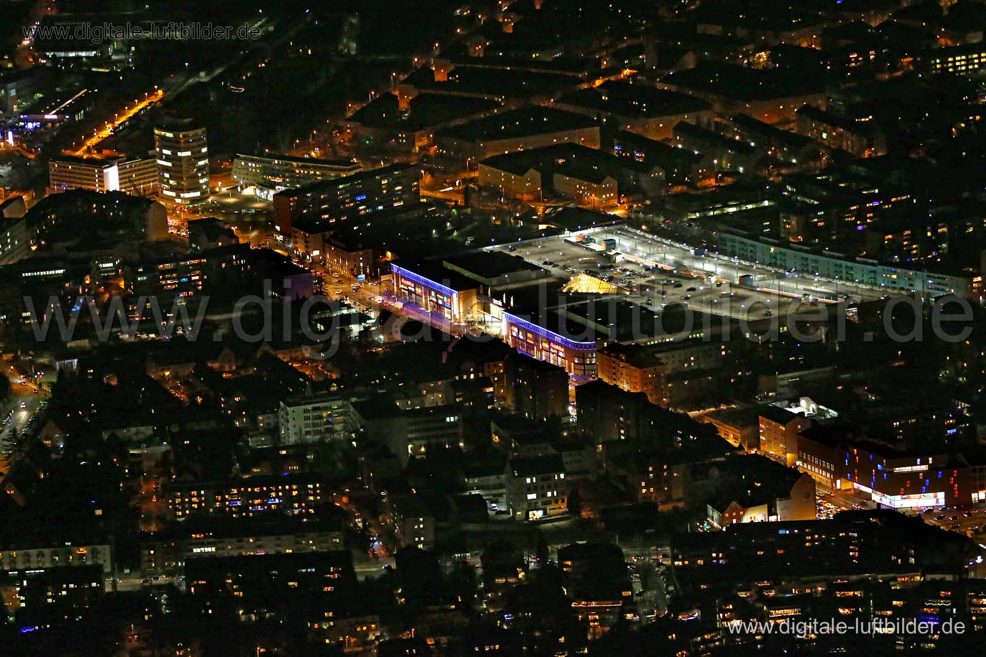 Luftaufnahme Mercado in Nürnberg | Mittelfranken, Bayern