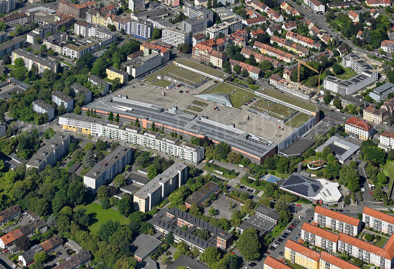 Luftaufnahme Mercado in Nürnberg | Mittelfranken, Bayern