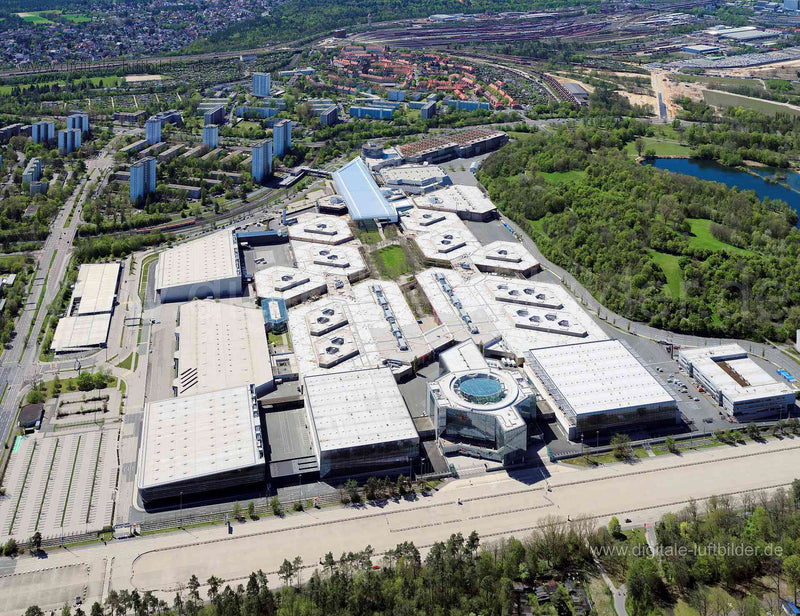 Luftaufnahme Messe Nürnberg in Nürnberg | Mittelfranken, Bayern