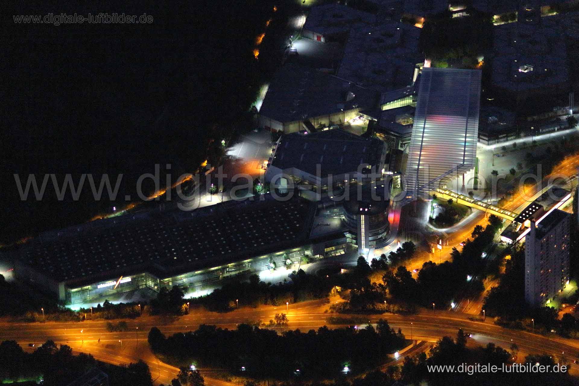 Luftaufnahme Messezentrum in Nürnberg | Mittelfranken, Bayern