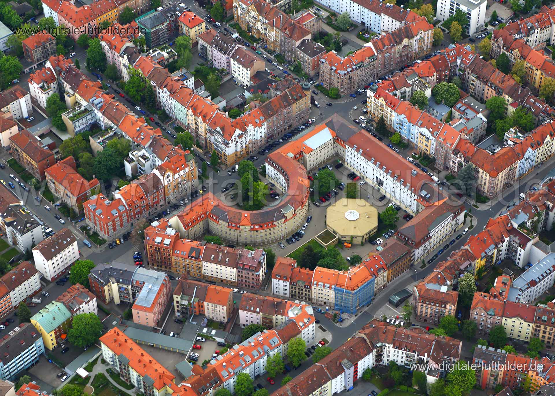 Luftaufnahme Meuschelstraße in Nürnberg | Mittelfranken, Bayern