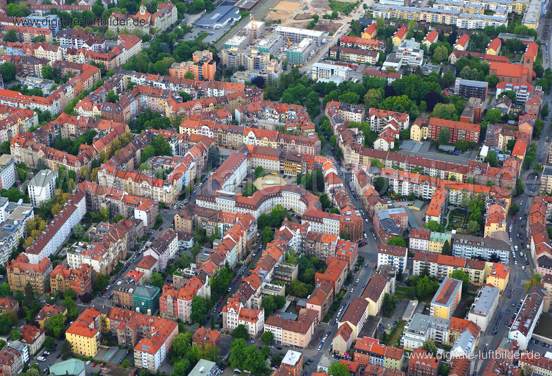 Luftaufnahme Meuschelstraße in Nürnberg | Mittelfranken, Bayern