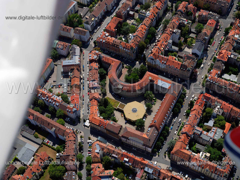 Luftaufnahme Meuschelstraße in Nürnberg | Mittelfranken, Bayern