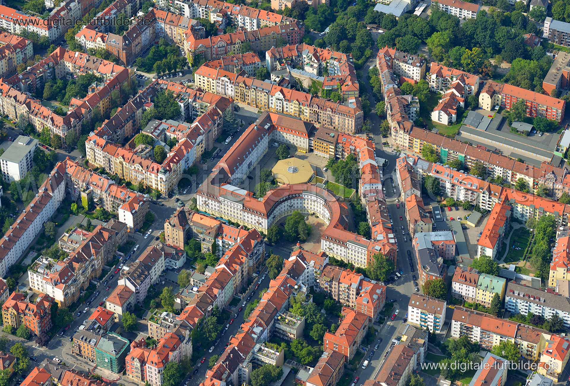 Luftaufnahme Meuschelstraße in Nürnberg | Mittelfranken, Bayern