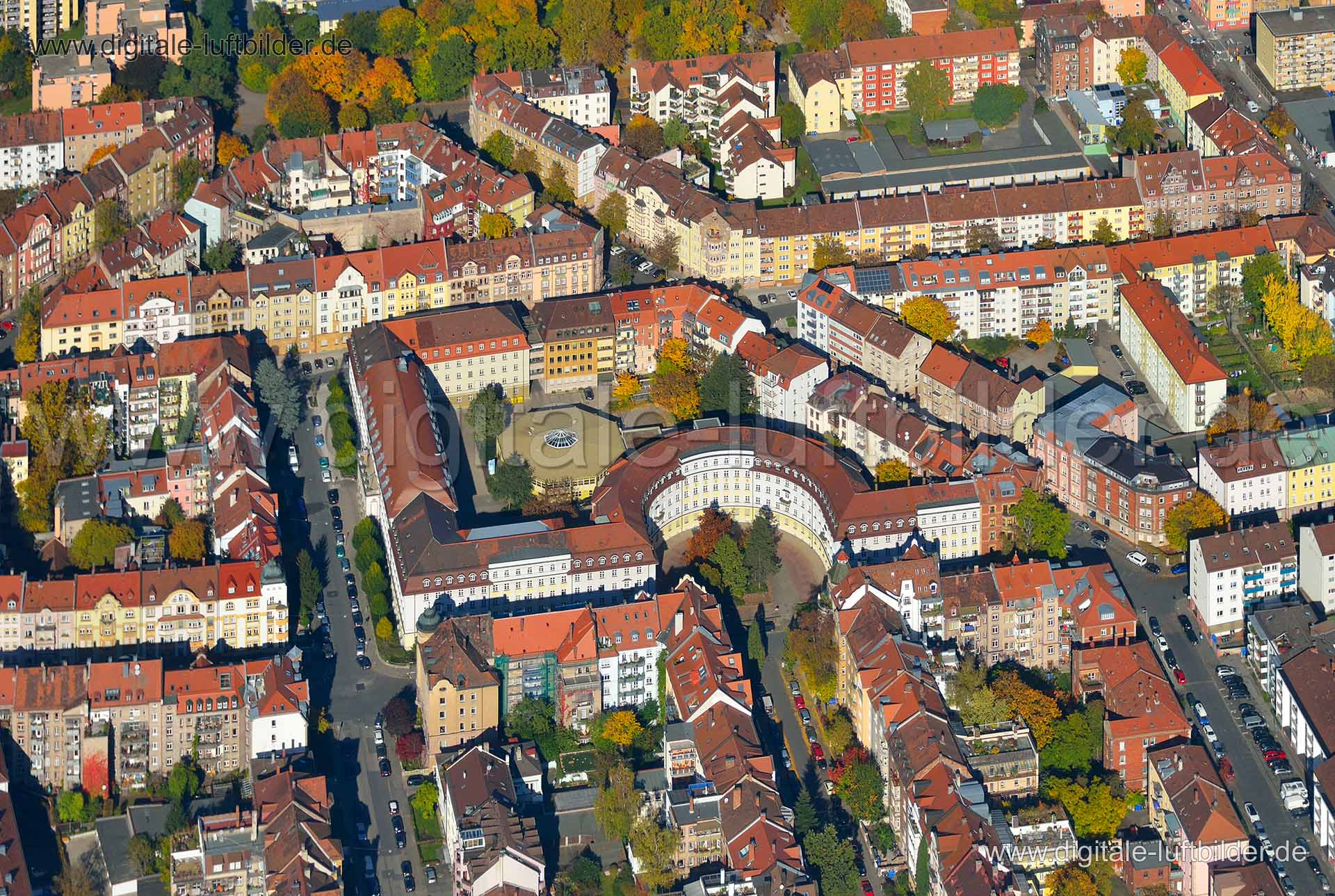 Luftaufnahme Meuschelstraße in Nürnberg | Mittelfranken, Bayern