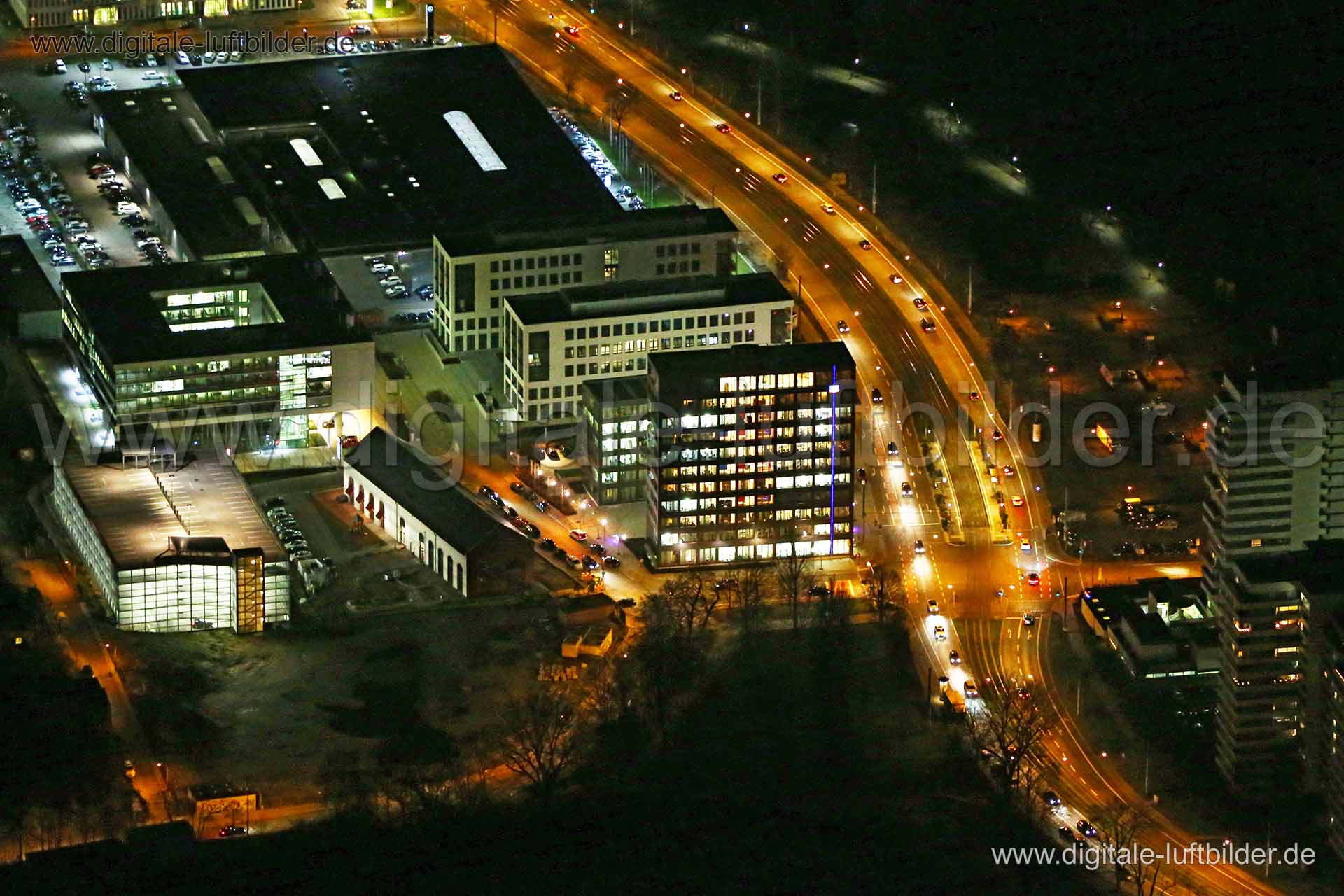 Luftaufnahme Milchhof Palais in Nürnberg | Mittelfranken, Bayern