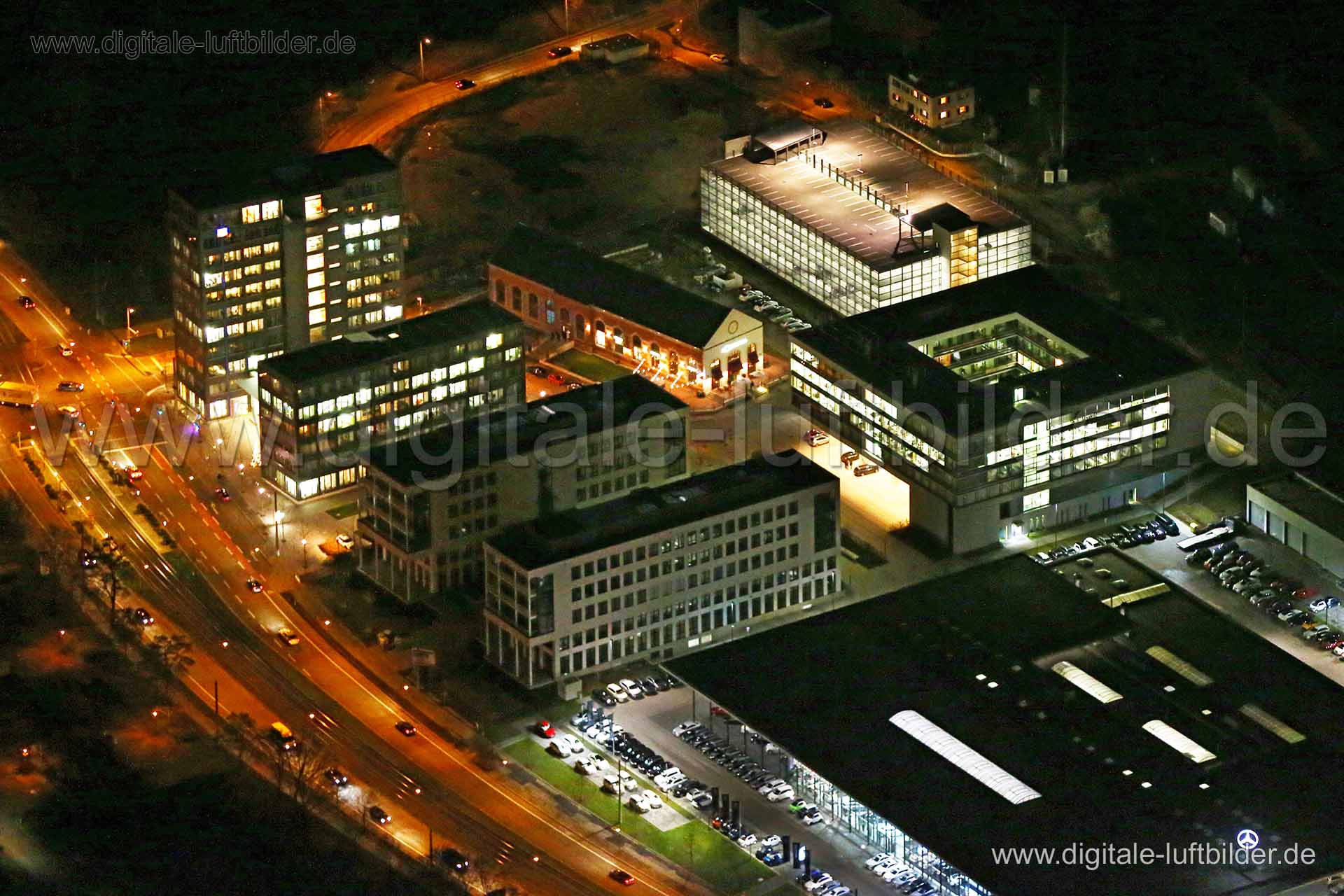 Titel: Milchhof Palais, Bildnummer: bb89960, Ort / Stadt: Nürnberg, (Land)Kreis: kreisfreie Stadt Nürnberg, Regierungsbezirk: Mittelfranken, Bundesland: Bayern, Aufnahmedatum: 22.12.2015, Schlagwörter: Luftbild, Luftbilder, Luftbildfotografie, Luftaufnahme, Luftbildaufnahme, Luftfoto, Vogelperspektive, Vogelansicht, Deutschland, Schräg- und Senkrecht-Luftaufnahmen, Orthofotografie, ehem. Milchhof, Kressengartenstraße, Ostendstraße, Neubau, Gewerbe, Gewerbeflächen, Gewerbeflächen & Gewerbeimmobil