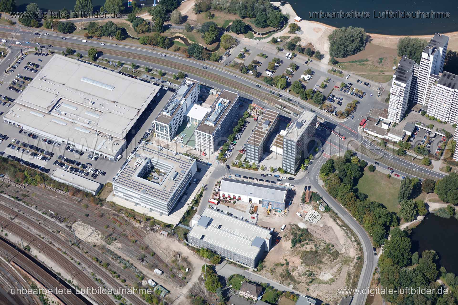 Luftaufnahme Milchhof Palais in Nürnberg | Mittelfranken, Bayern