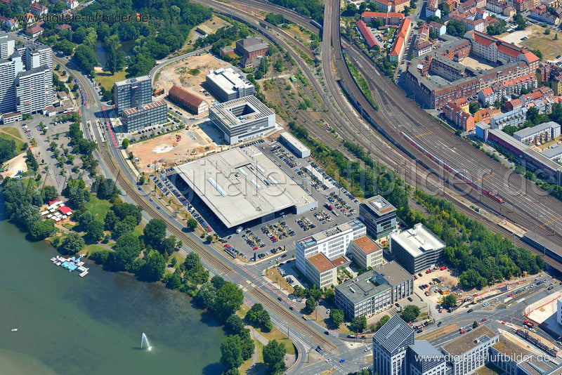 Luftaufnahme Milchhof Palais in Nürnberg | Mittelfranken, Bayern