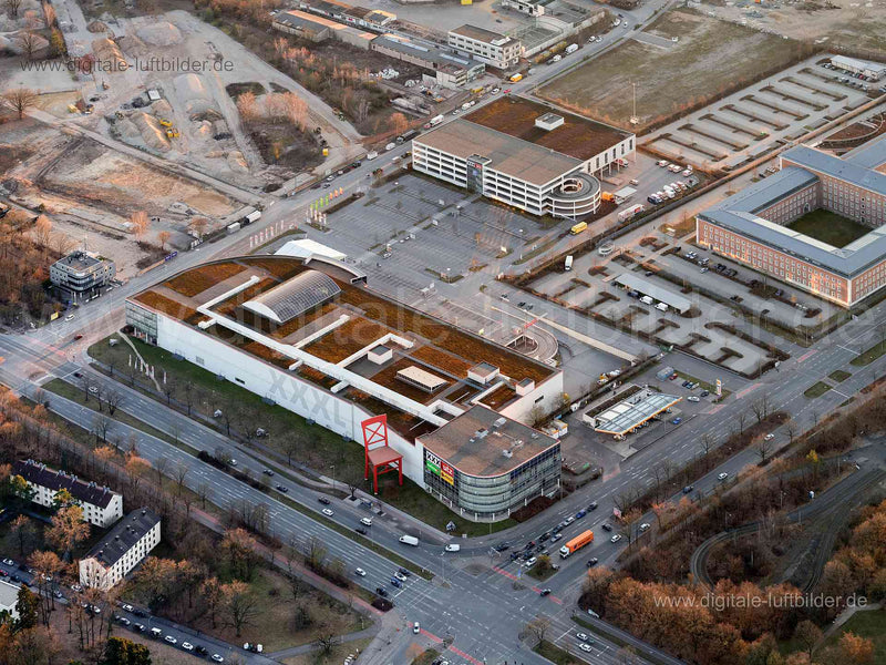 Luftaufnahme Möbelhaus XXXLutz in Nürnberg | Mittelfranken, Bayern