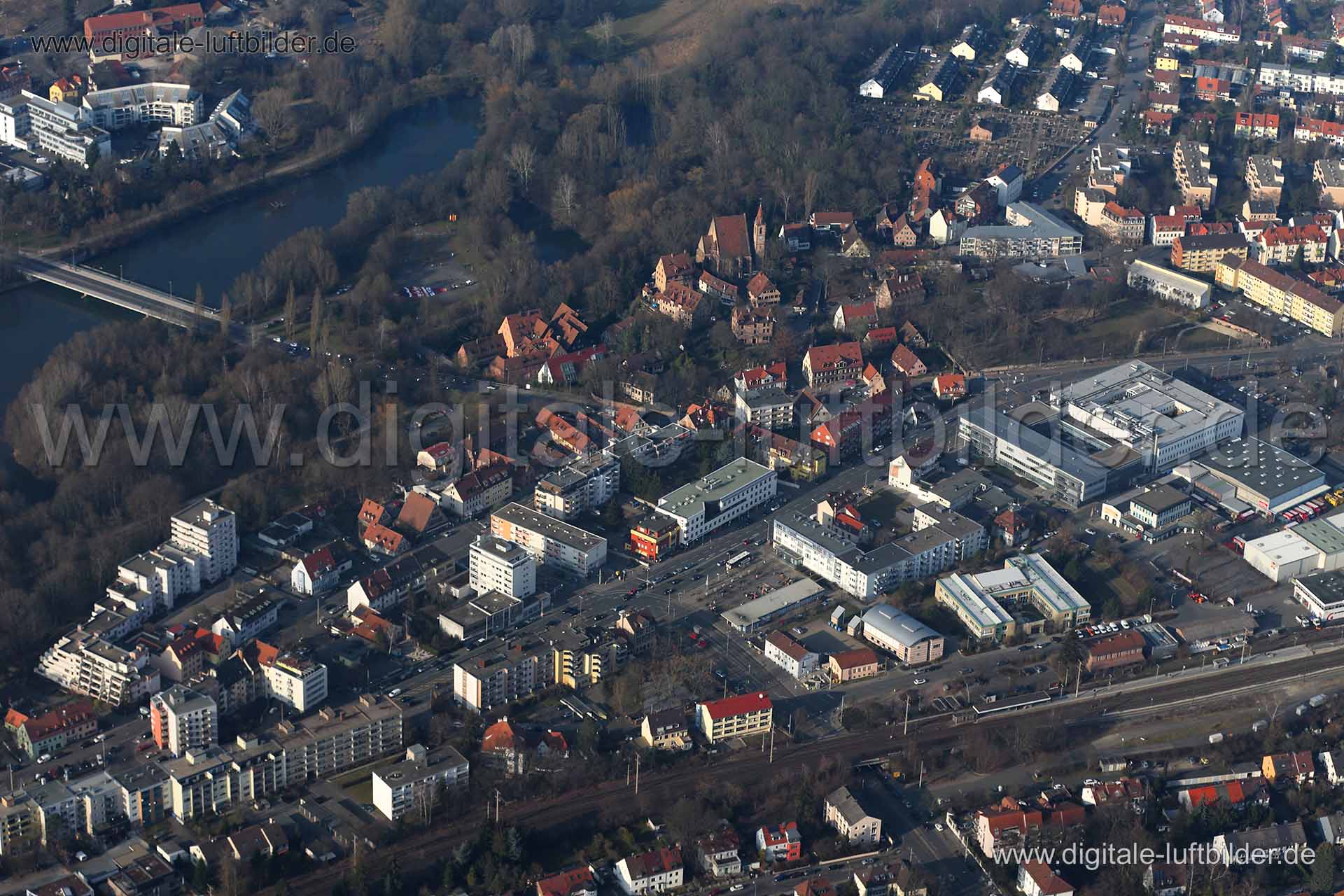 Luftaufnahme Mögeldorf in Nürnberg | Mittelfranken, Bayern