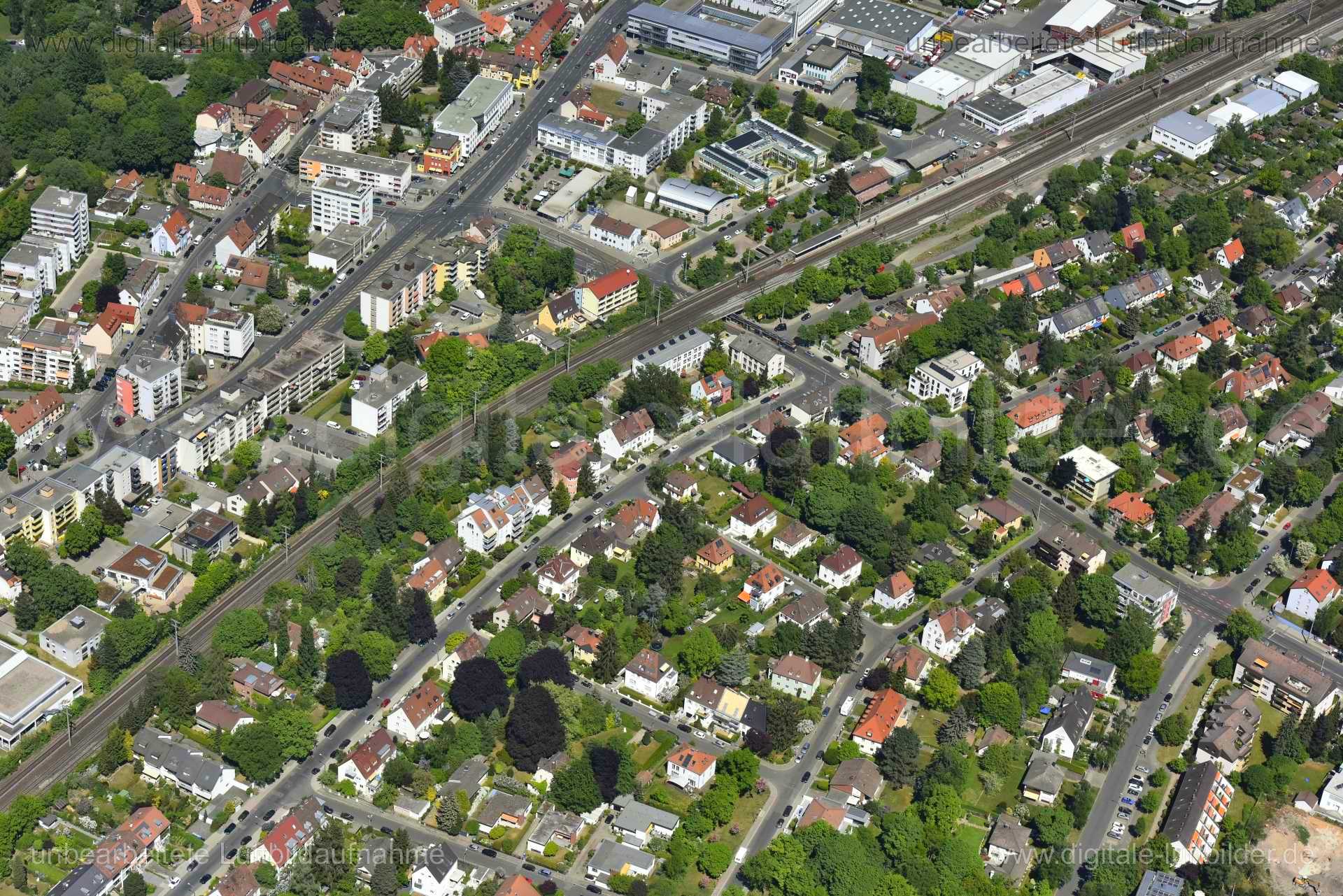 Luftaufnahme Mögeldorf in Nürnberg | Mittelfranken, Bayern