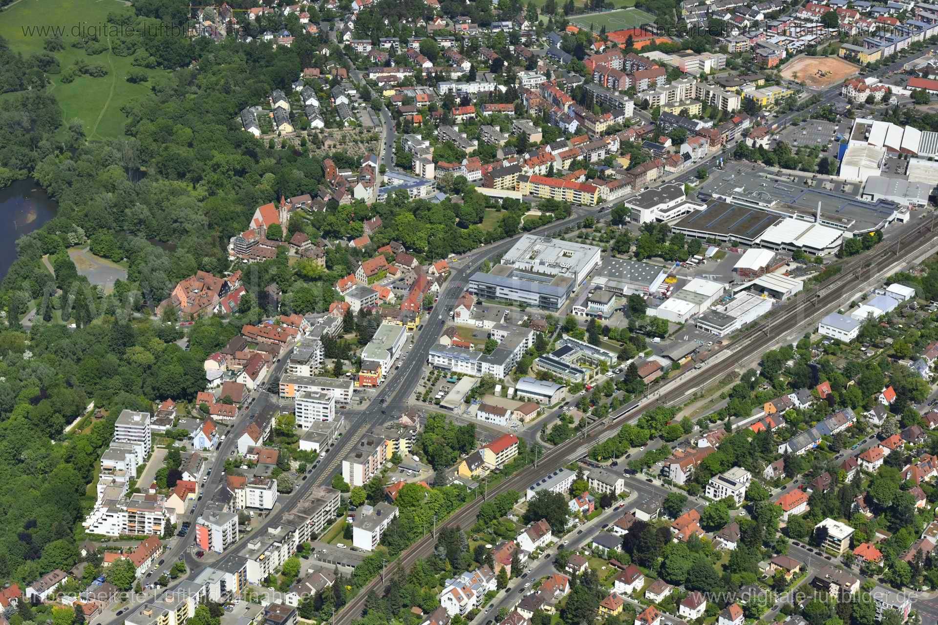 Luftaufnahme Mögeldorf in Nürnberg | Mittelfranken, Bayern