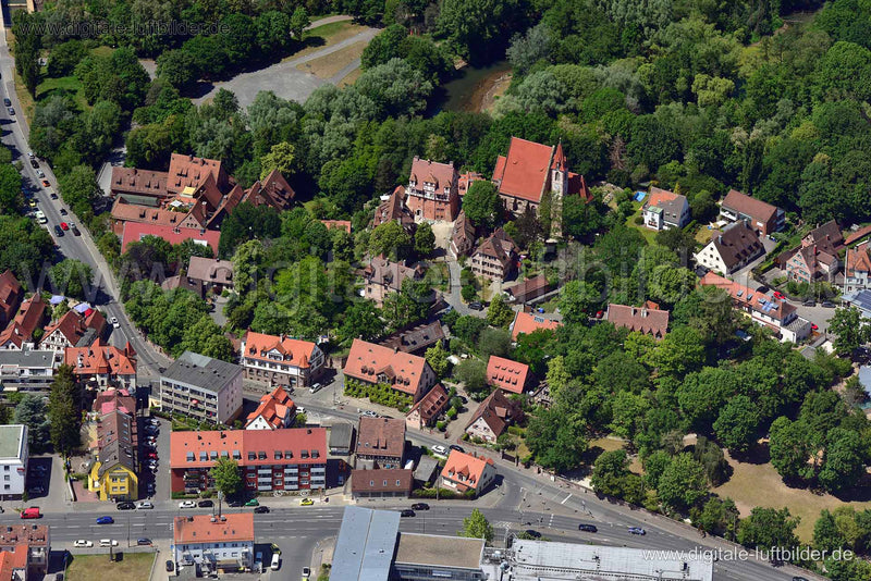 Luftaufnahme Mögeldorf in Nürnberg | Mittelfranken, Bayern