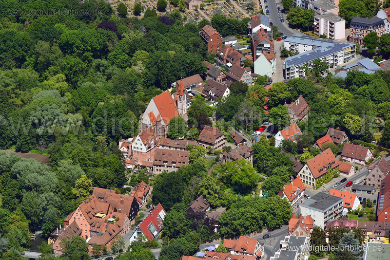 Luftaufnahme Mögeldorf in Nürnberg | Mittelfranken, Bayern