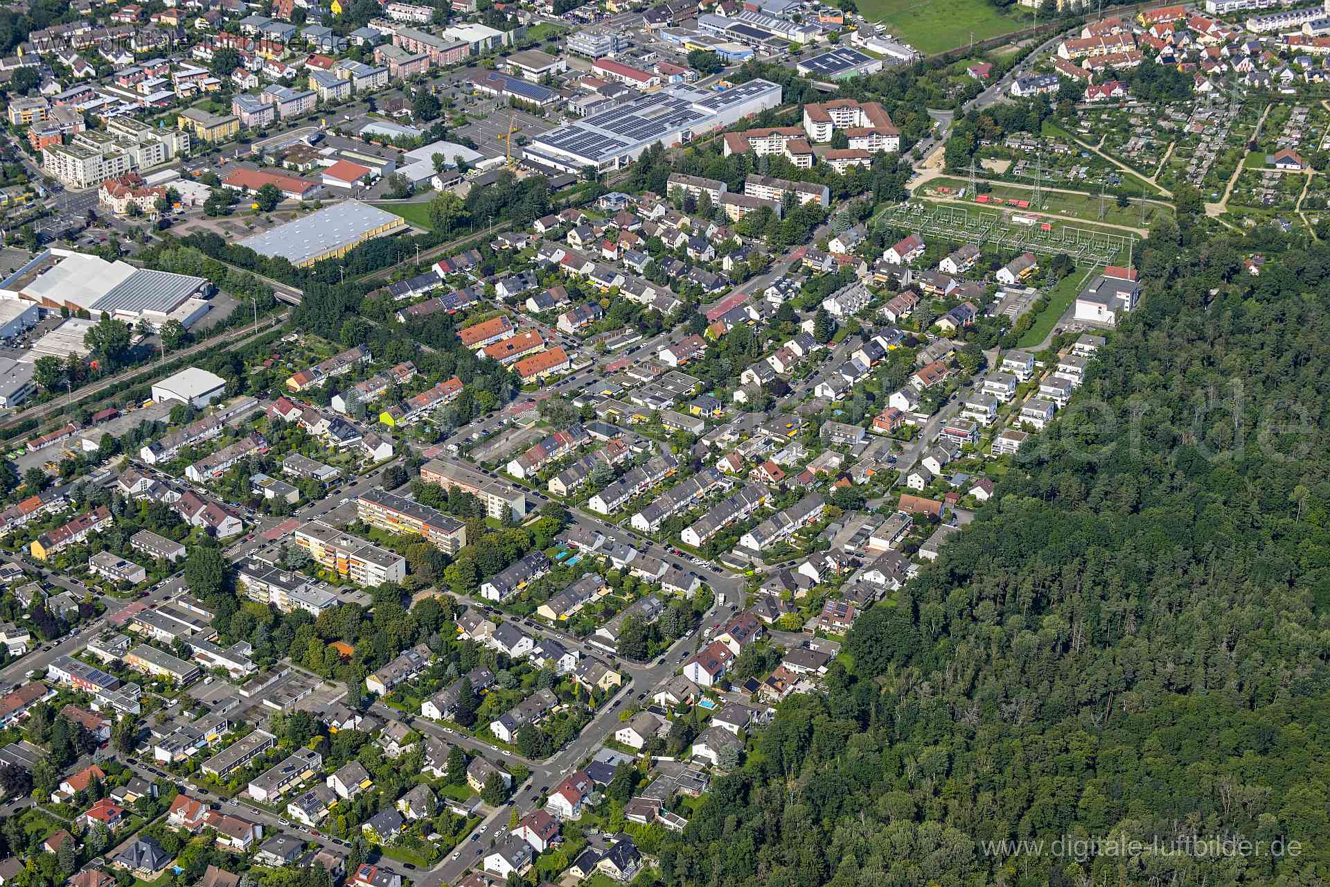 Luftaufnahme Mögeldorf in Nürnberg | Mittelfranken, Bayern