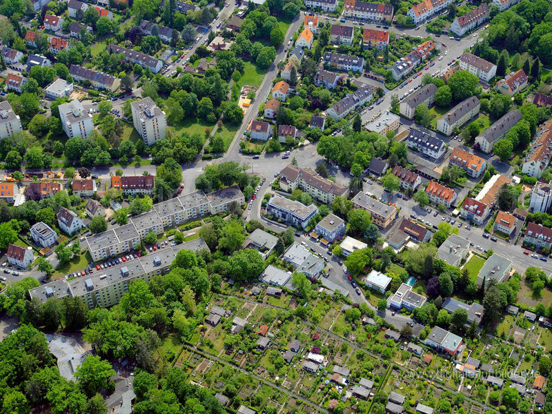 Luftaufnahme Mommsenstraße in Nürnberg | Mittelfranken, Bayern
