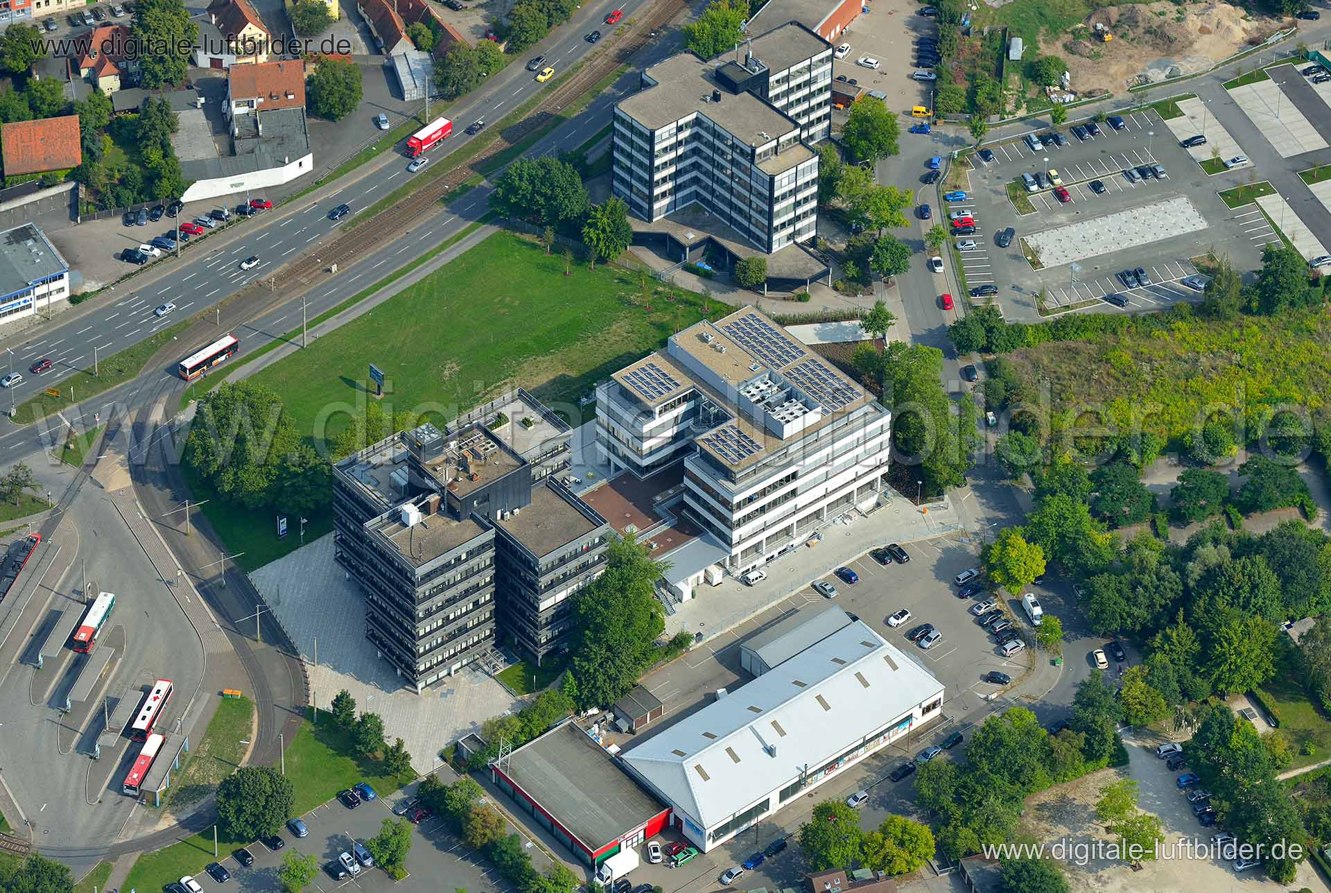 Luftaufnahme Müller Verlag in Nürnberg | Mittelfranken, Bayern