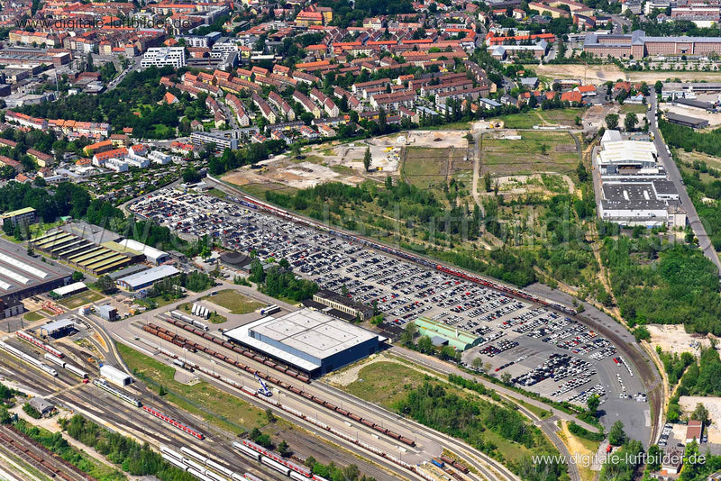 Luftaufnahme Nerzstraße in Nürnberg | Mittelfranken, Bayern