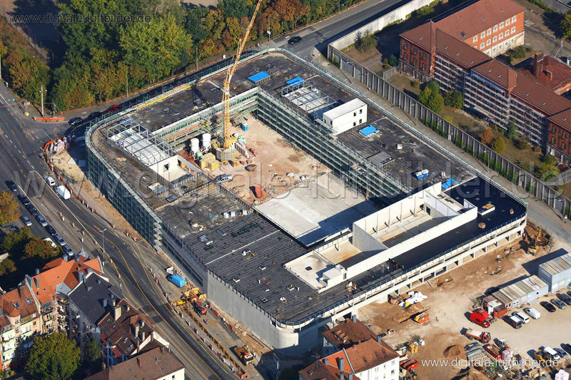 Luftaufnahme Neue Feuerwache in Nürnberg | Mittelfranken, Bayern