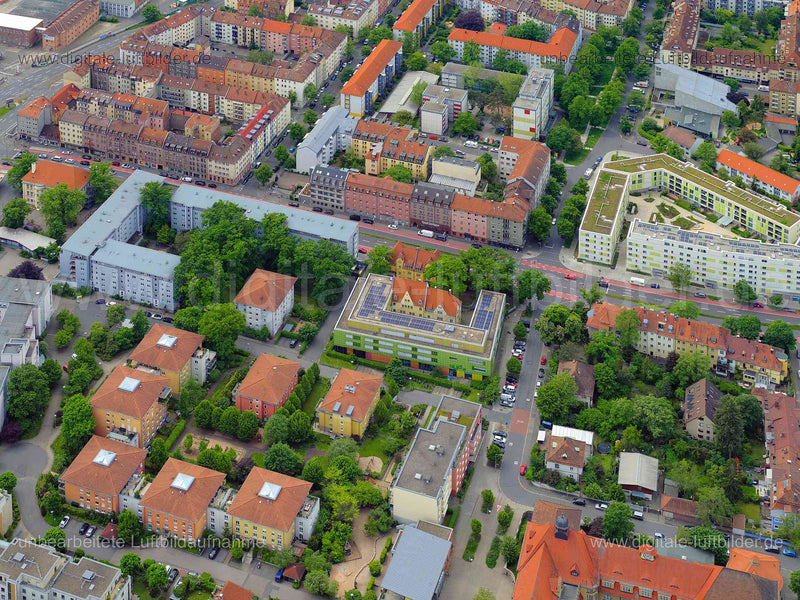 Luftaufnahme Neulichtenhof in Nürnberg | Mittelfranken, Bayern