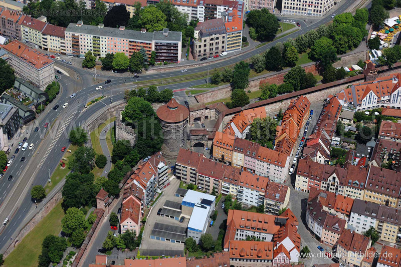 Luftaufnahme Neutor in Nürnberg | Mittelfranken, Bayern