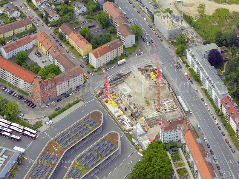 Luftaufnahme Nopitschstraße in Nürnberg | Mittelfranken, Bayern