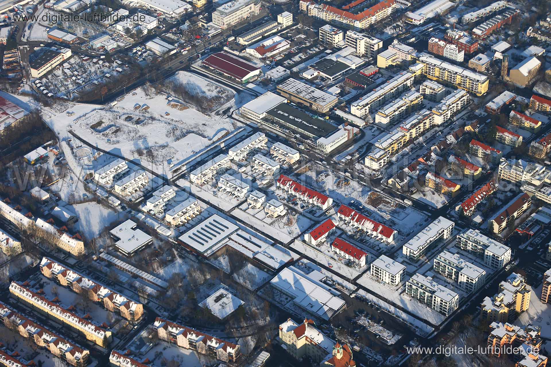 Luftaufnahme Nordbahnhof in Nürnberg | Mittelfranken, Bayern