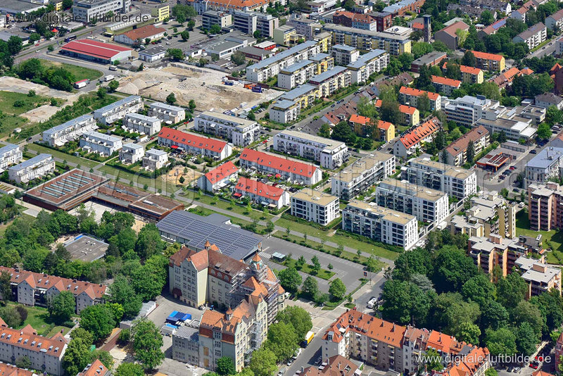 Luftaufnahme Nordbahnhof in Nürnberg | Mittelfranken, Bayern