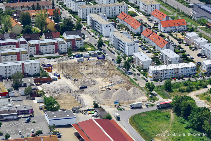 Luftaufnahme Nordbahnhof in Nürnberg | Mittelfranken, Bayern