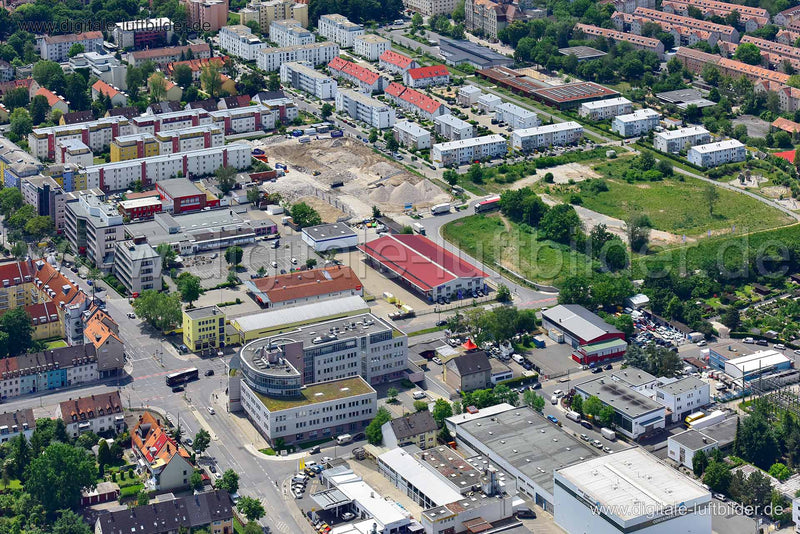 Luftaufnahme Nordbahnhof in Nürnberg | Mittelfranken, Bayern