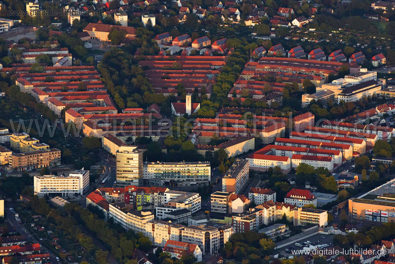 Luftaufnahme Nordostbahnhof in Nürnberg | Mittelfranken, Bayern