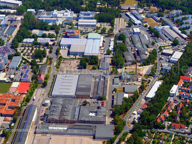 Luftaufnahme Nordostpark in Nürnberg | Mittelfranken, Bayern