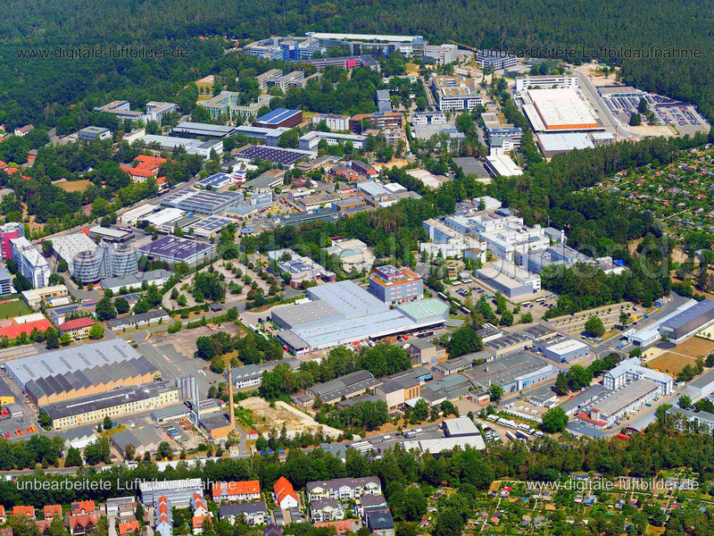 Luftaufnahme Nordostpark in Nürnberg | Mittelfranken, Bayern