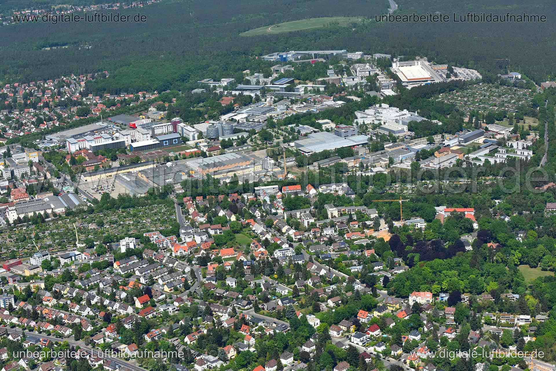 Luftaufnahme Nordostpark in Nürnberg | Mittelfranken, Bayern