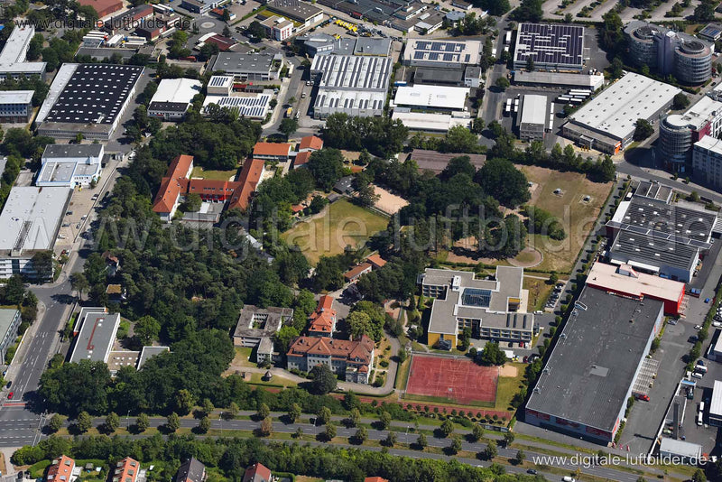 Luftaufnahme Nordostpark in Nürnberg | Mittelfranken, Bayern